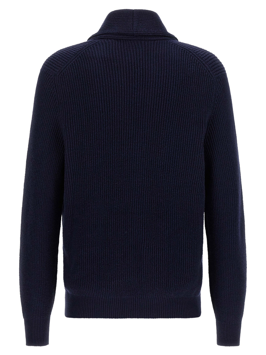 Brunello Cucinelli - Malfilé cotton cardigan Blue
