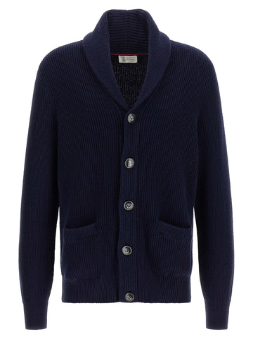 Brunello Cucinelli - Malfilé cotton cardigan