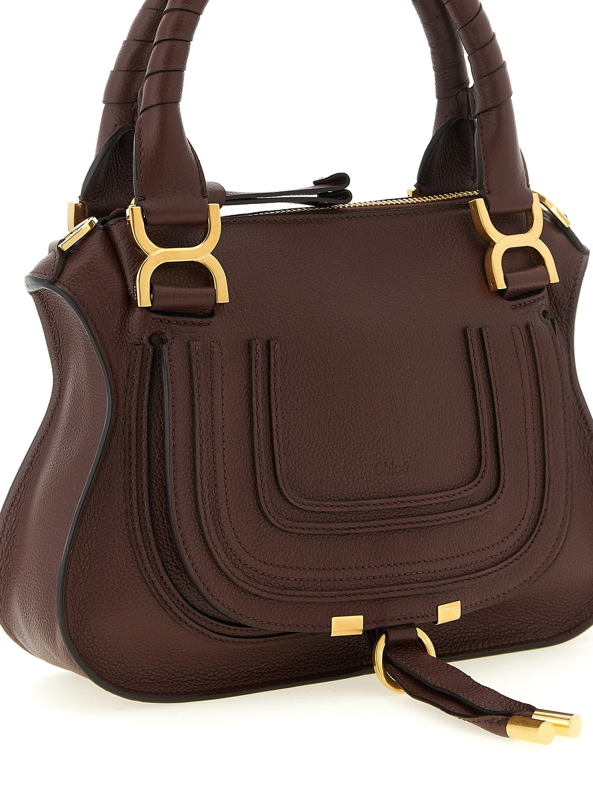 CHLOÉ - 'Marcie' bag with saddle stitching