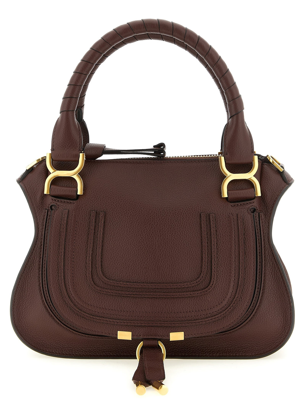 CHLOÉ - 'Marcie' bag with saddle stitching