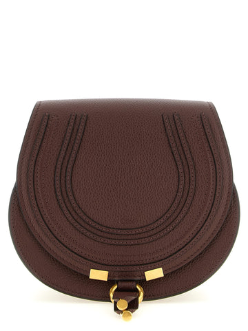 CHLOÉ - 'Marcie' small crossbody bag Brown U