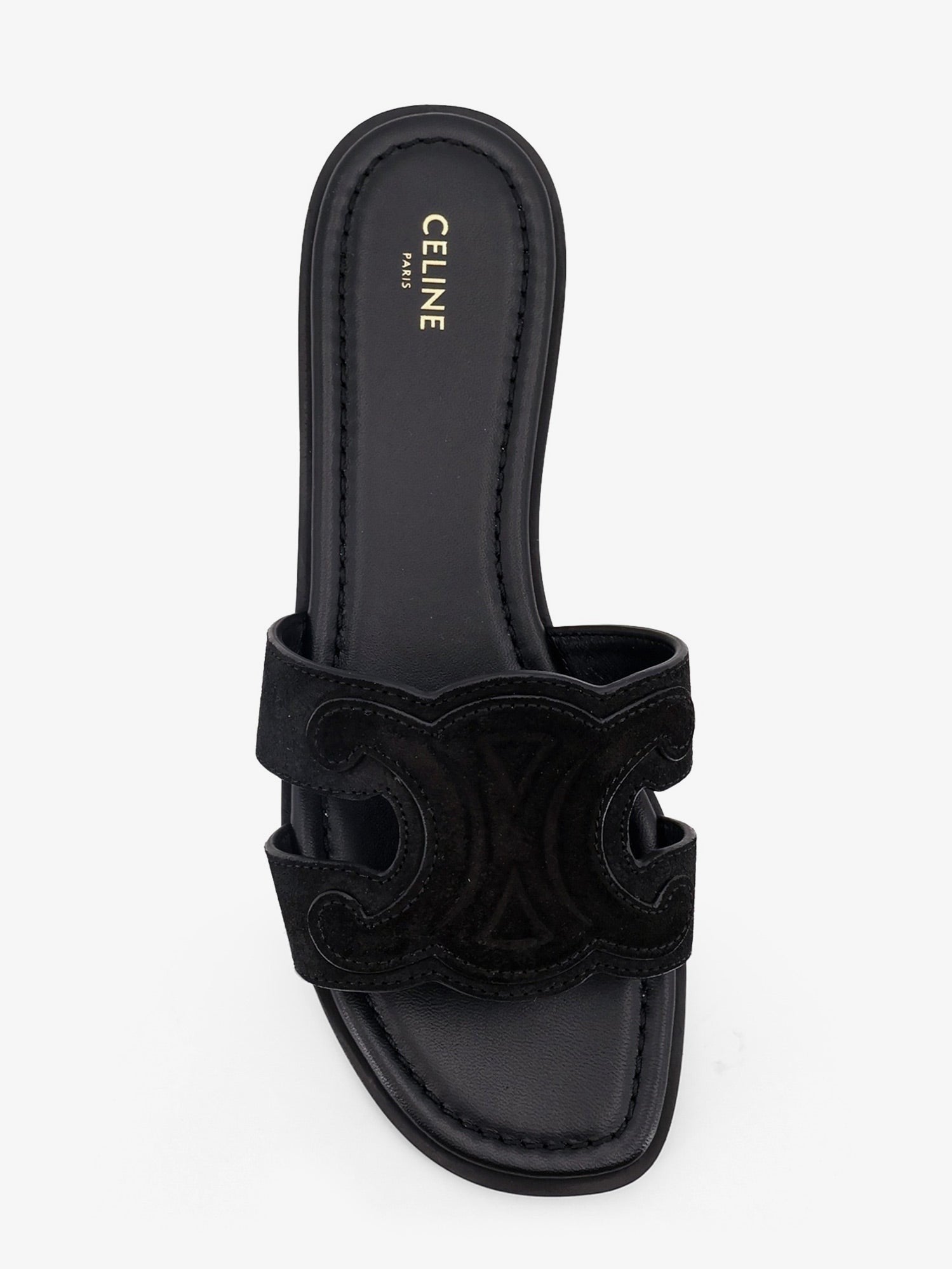 Celine - Marina suede sandals with Triomphe logo marina-suede-sandals-with-triomphe-logo_20c21452-eff6-4391-a461-9c2d92fe040a