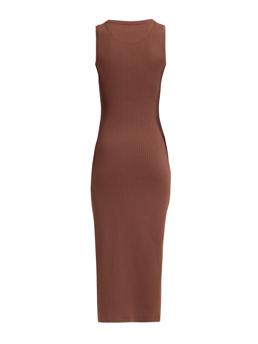 Marni Marni - "MARNI FRAME" LOGO MIDI DRESS