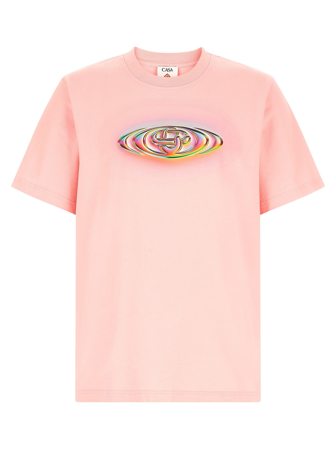 CASABLANCA - Martin Naumann 'Glass Logo' T-Shirt martin-naumann-glass-logo-t-shirt