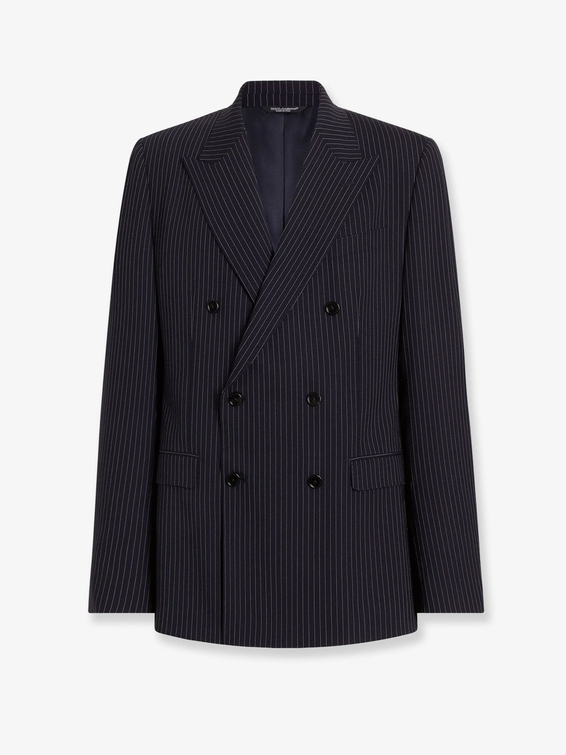 Dolce & Gabbana - Martini Light double-breasted pinstriped wool blazer RIGATO