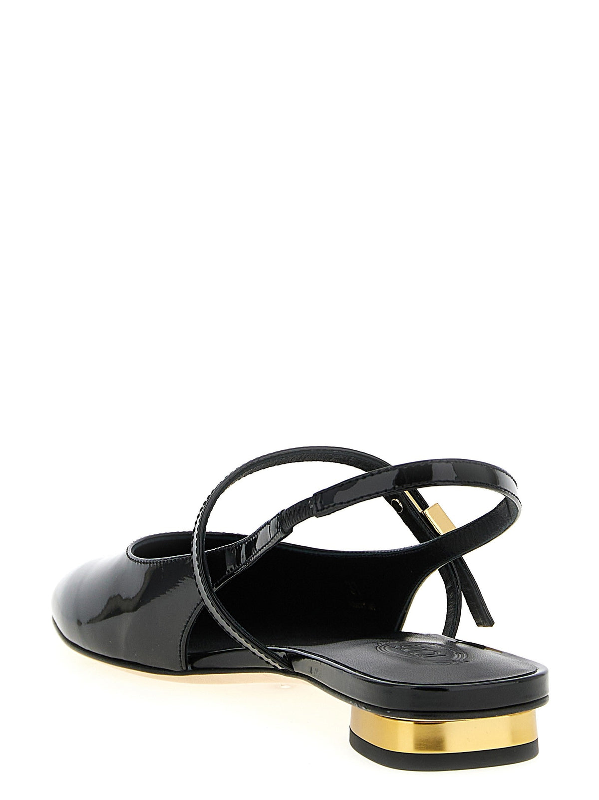TOD'S - 'Mary Jane' patent ballet flats