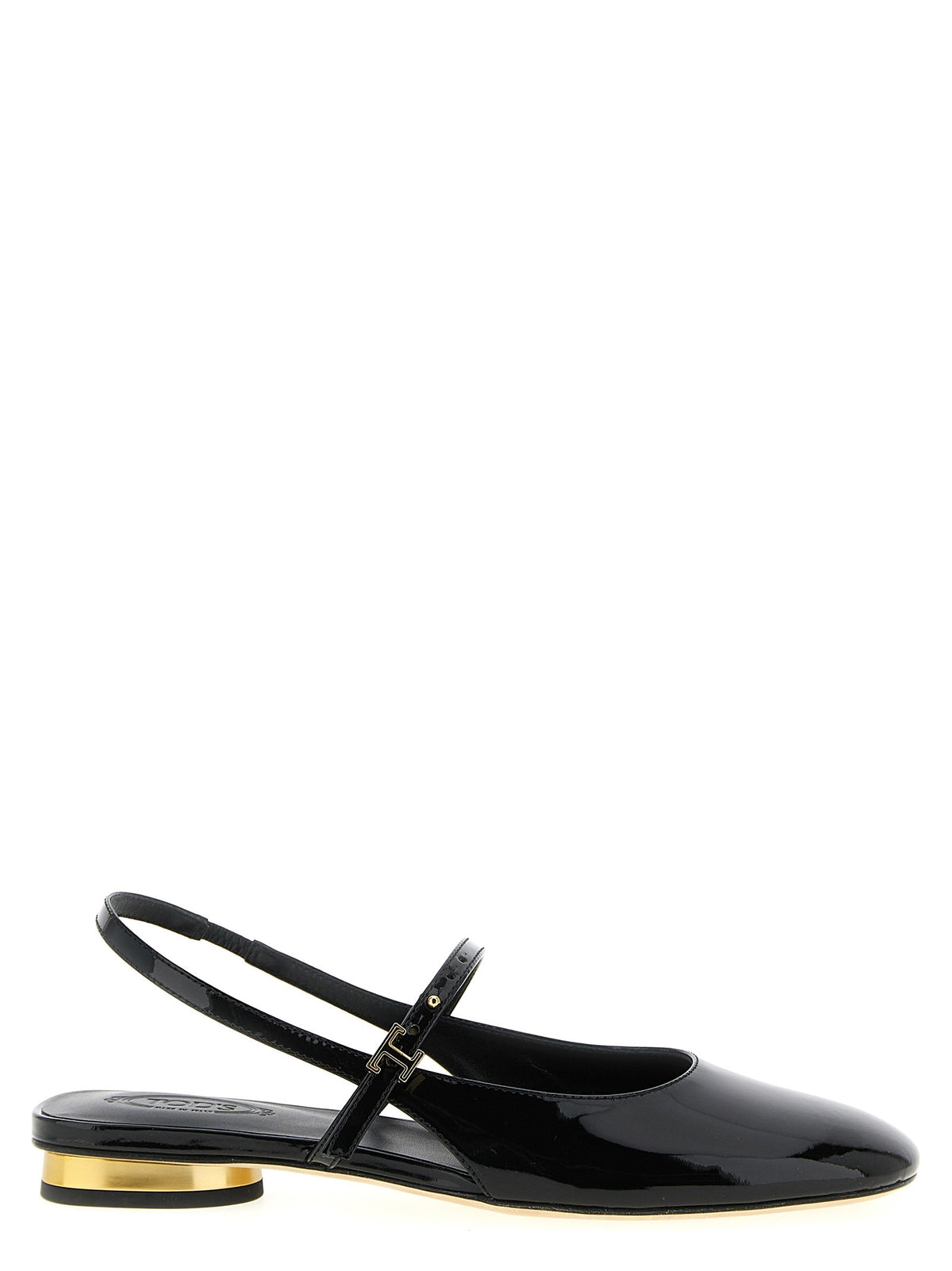 'Mary Jane' patent ballet flats