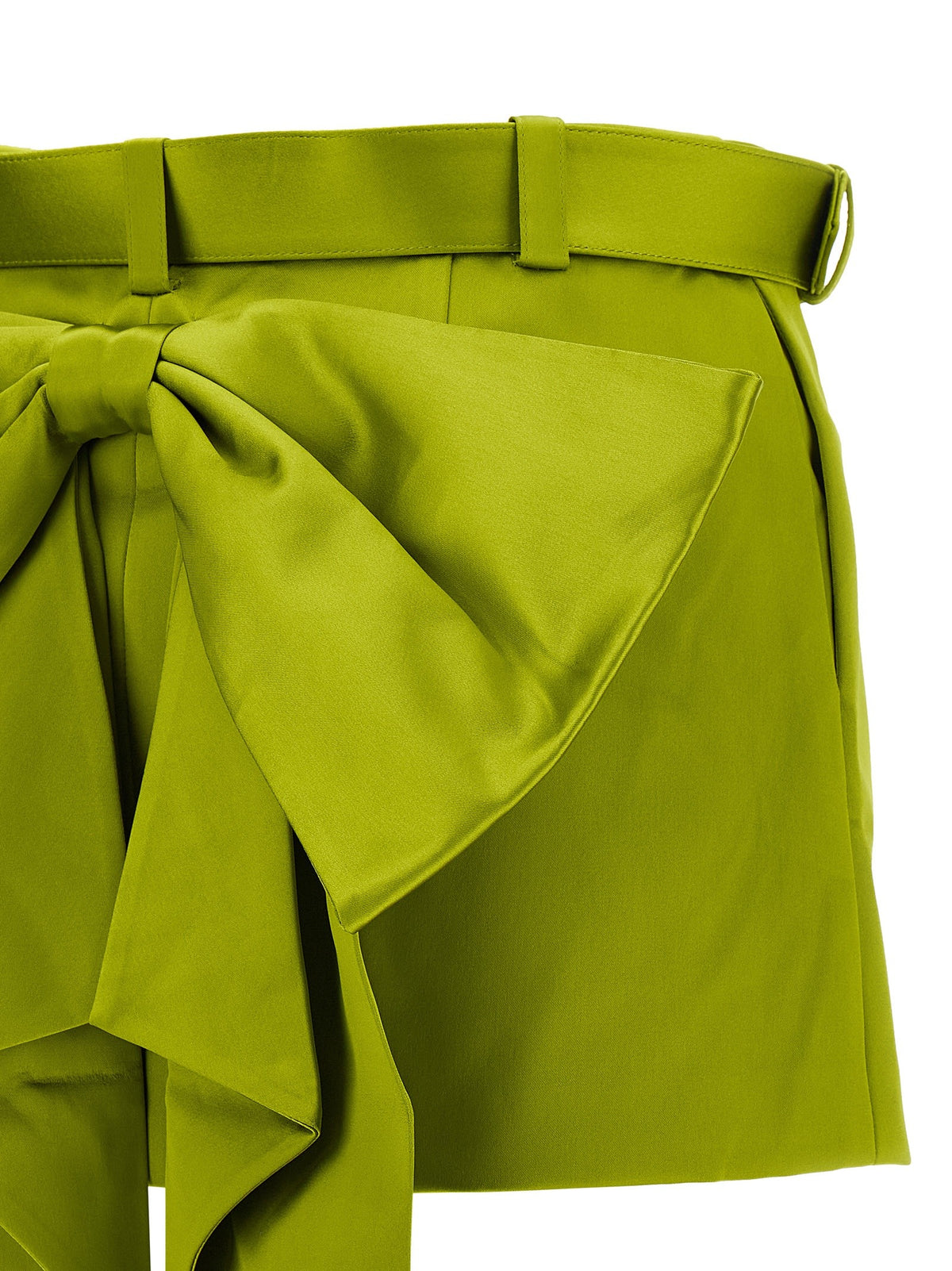 SELF-PORTRAIT - Maxi bow skirt