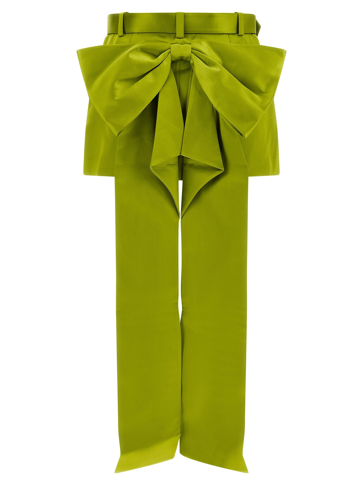 SELF-PORTRAIT - Maxi bow skirt