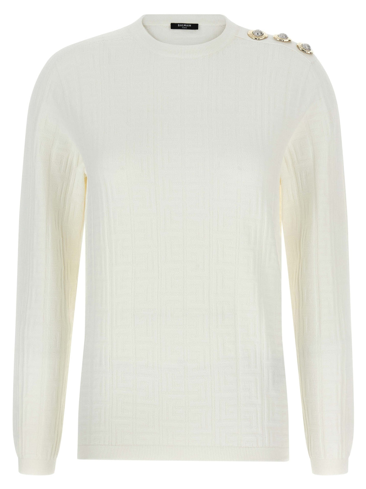 Balmain - Maxi shoulder top