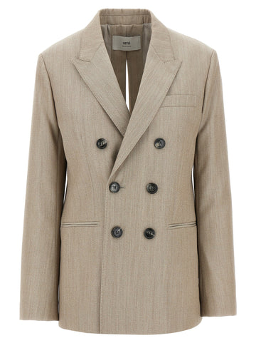 AMI PARIS - Maxi split blazer