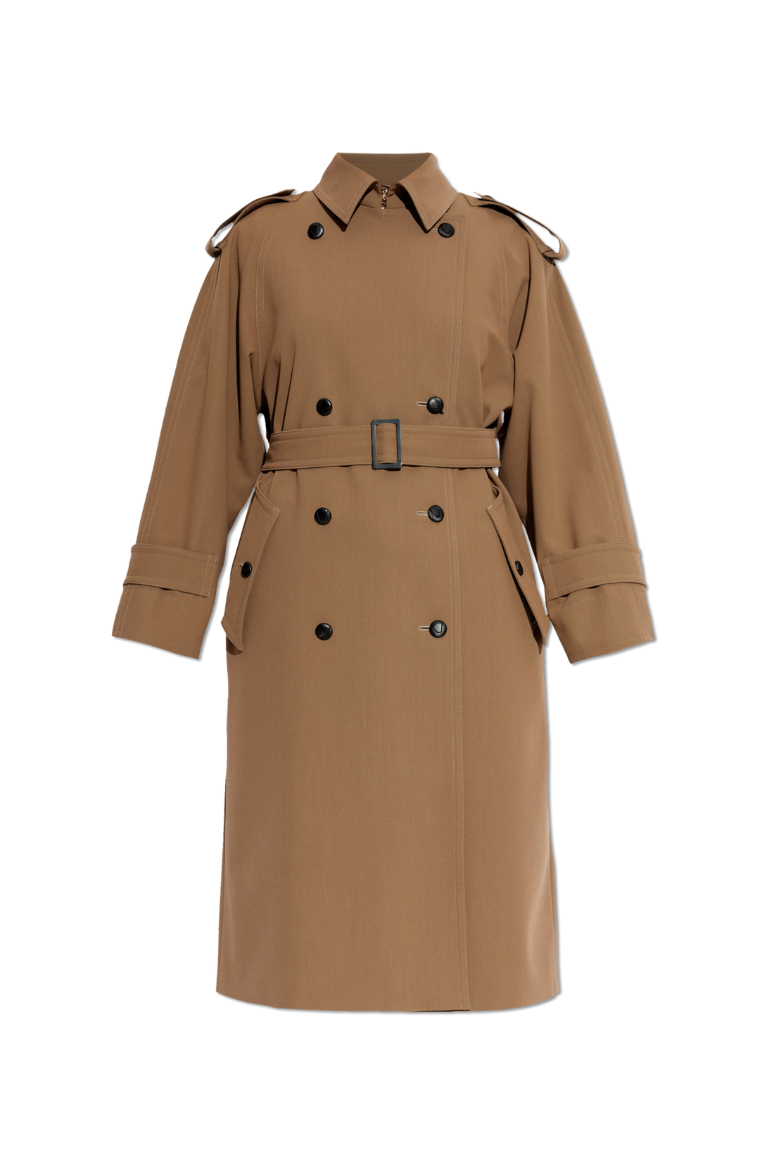 Max Mara Max Mara ‘Certo' virgin wool trench coat