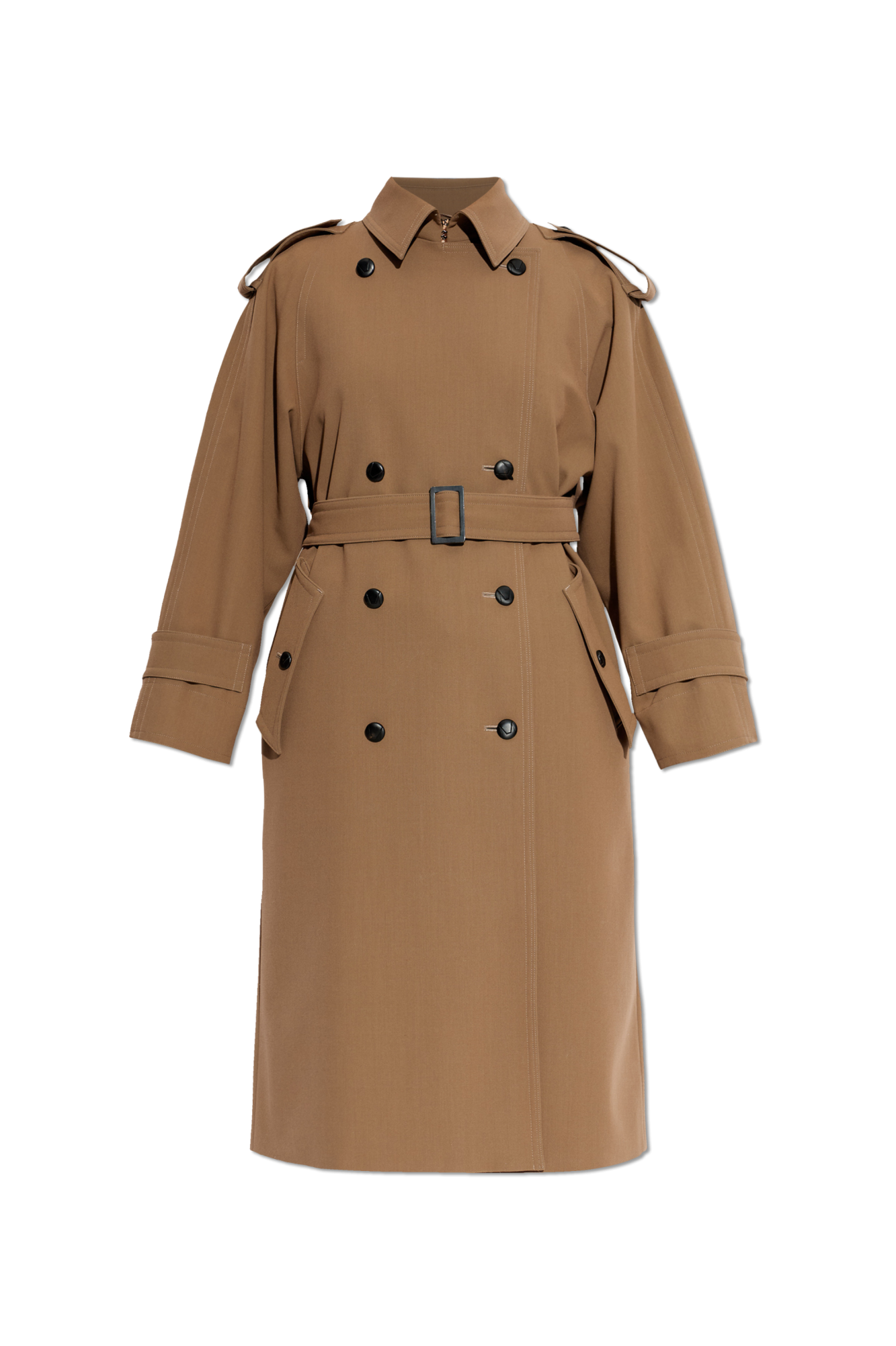 Max Mara Max Mara ‘Certo' virgin wool trench coat