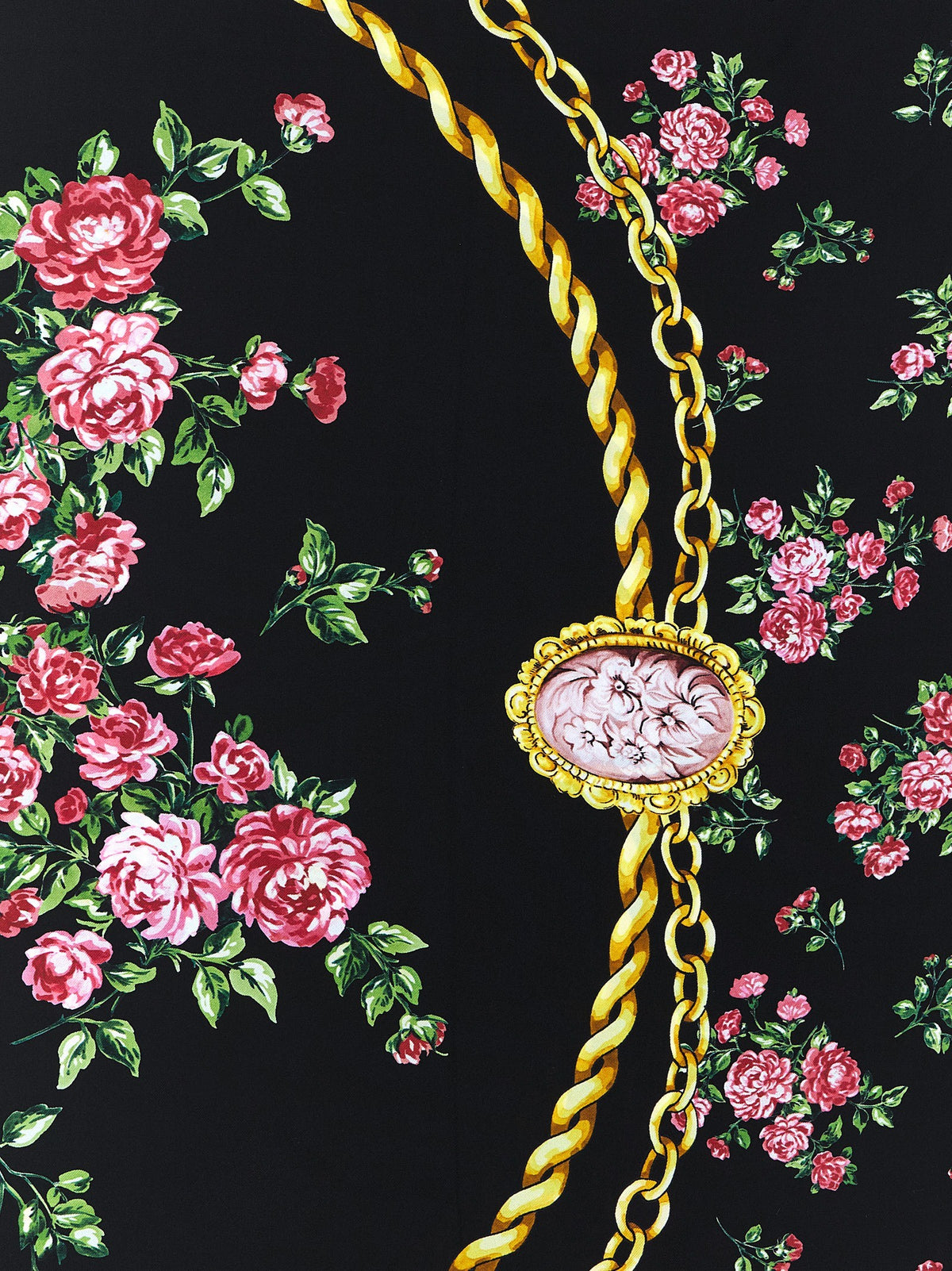 Dolce & Gabbana - 'Mazzolini di Rose' scarf