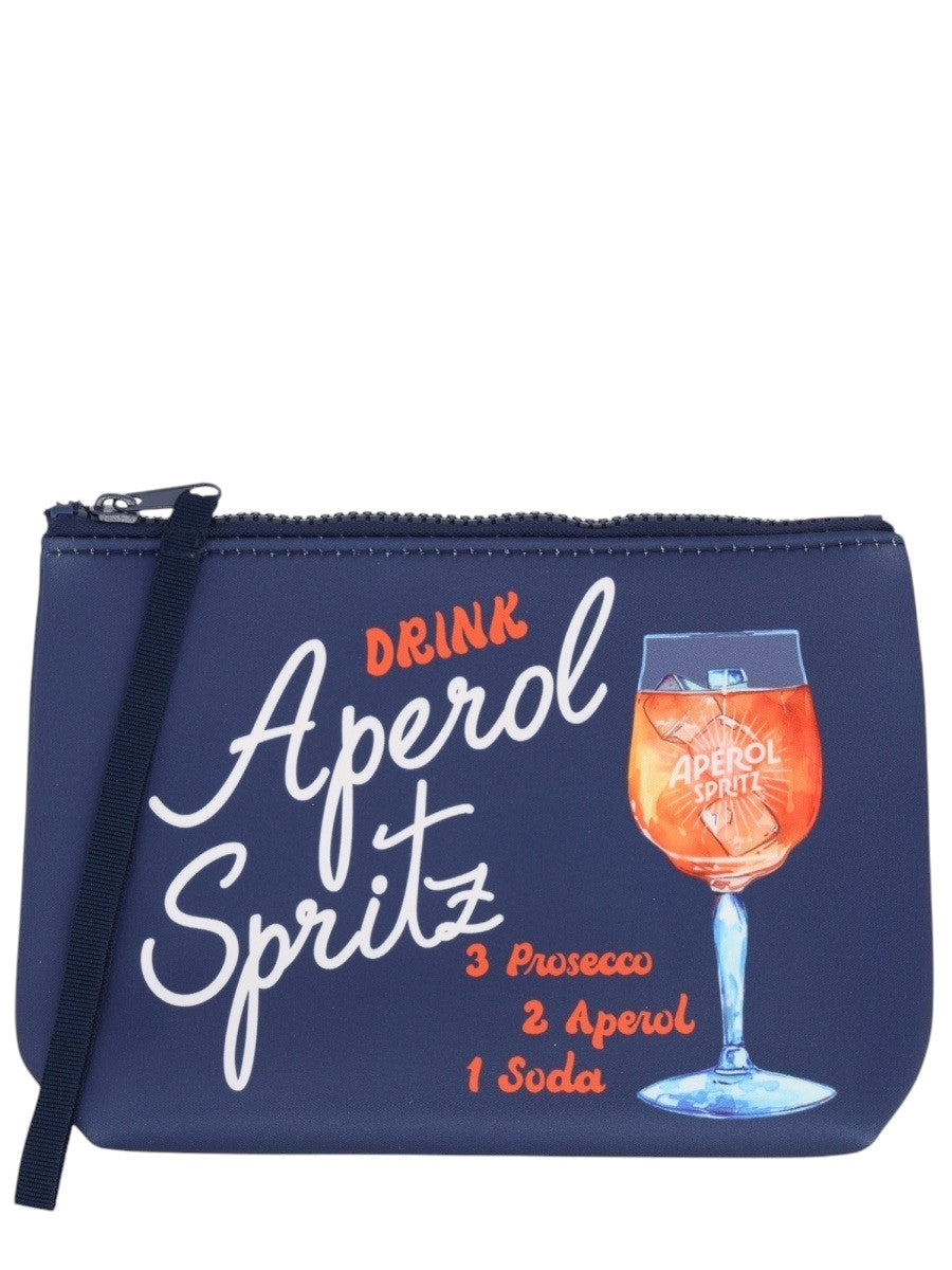 MC2 SAINT BARTH - POCHETTE "ALINE" Unisex mc2-saint-barth-aline-aperol-spritz-pouch-front-jpg