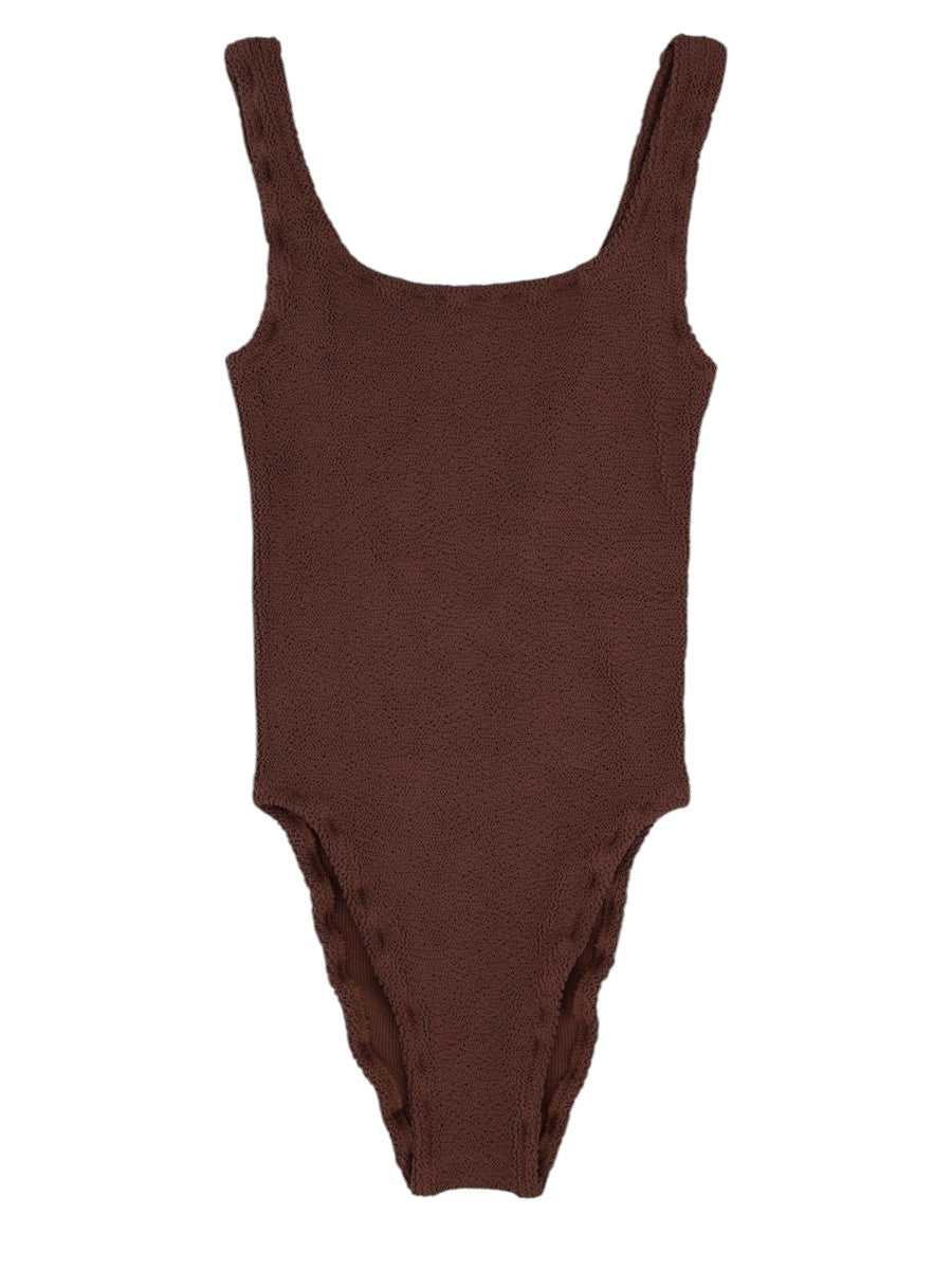 MC2 SAINT BARTH - Lora Crinkle One-Piece Swimsuit - Brown mc2-saint-barth-lora-crinkle-one-piece-swimsuit-brown-front-view-jpg