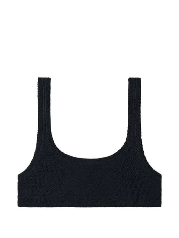 MC2 SAINT BARTH - Naima Crinkle Bikini Top - Black mc2-saint-barth-naima-crinkle-bikini-top-black-front-flat-view-jpg