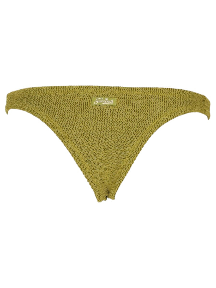 MC2 SAINT BARTH - Naomi Cheeky Bikini Bottom - Olive Green mc2-saint-barth-naomi-olive-green-cheeky-bikini-bottom-back-jpg