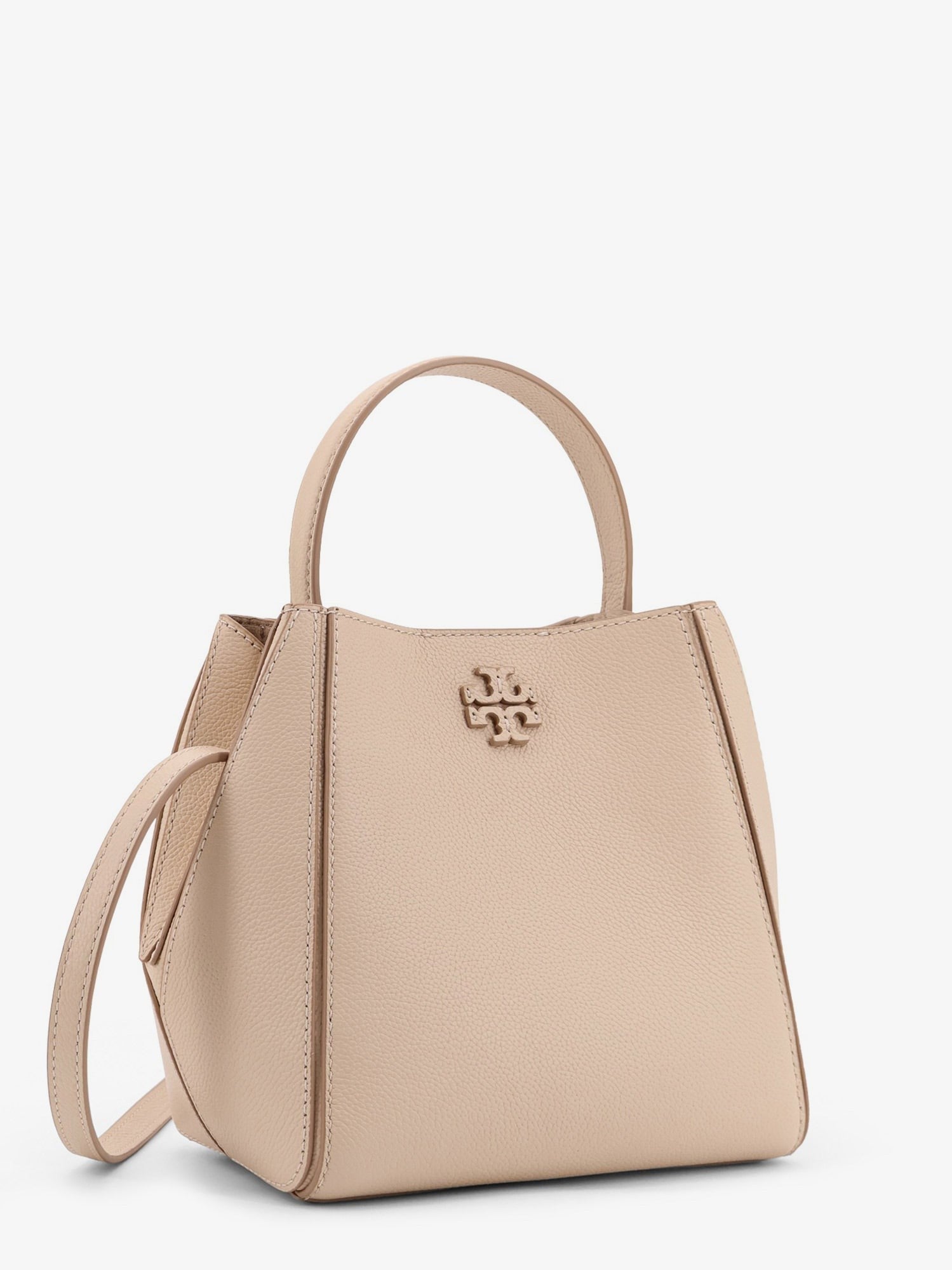 McGraw Small leather bucket bag