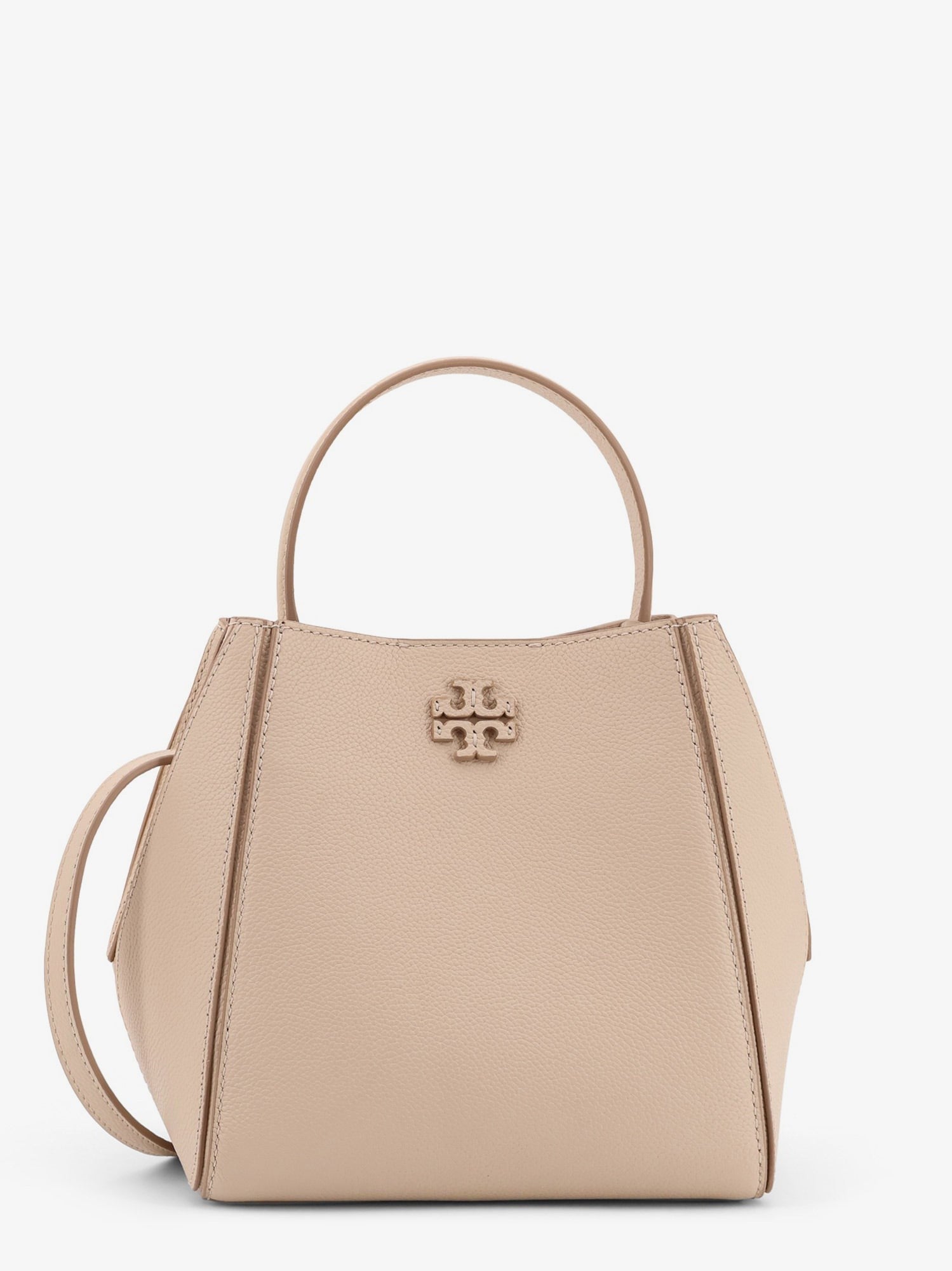McGraw Small leather bucket bag