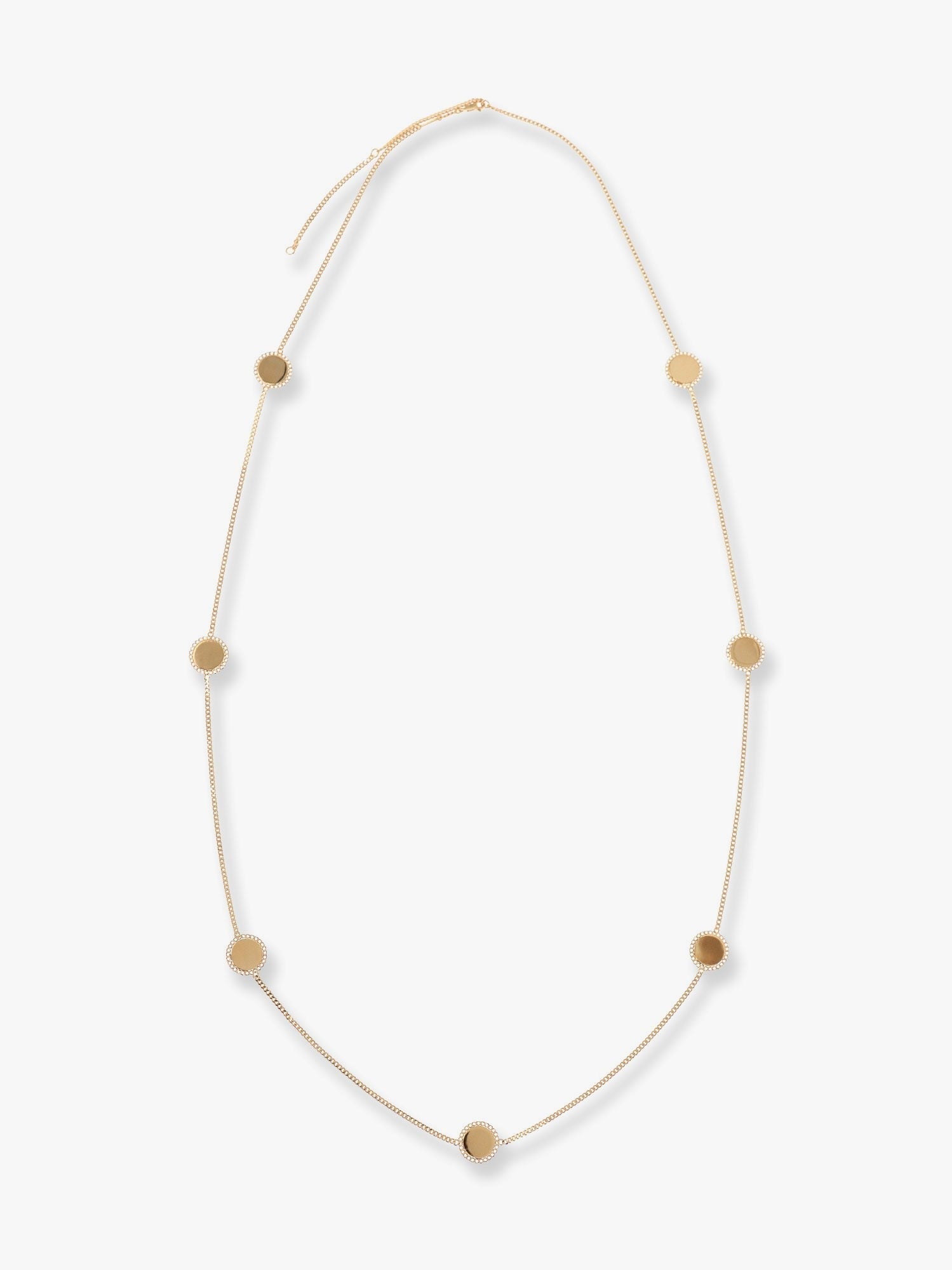 Celine - Medaille sautoir metal necklace