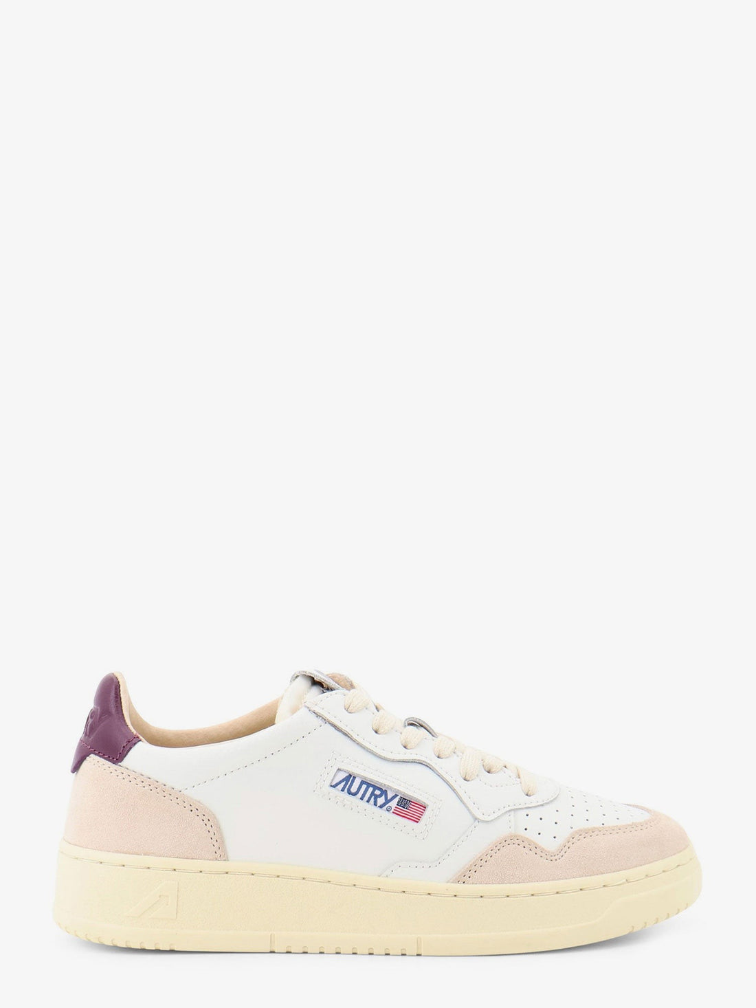 Autry - Medalist leather and suede sneakers medalist-leather-and-suede-sneakers