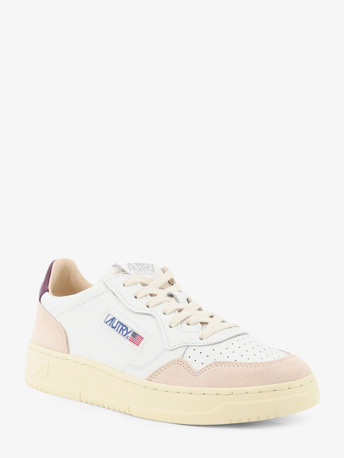 Autry - Medalist leather and suede sneakers medalist-leather-and-suede-sneakers