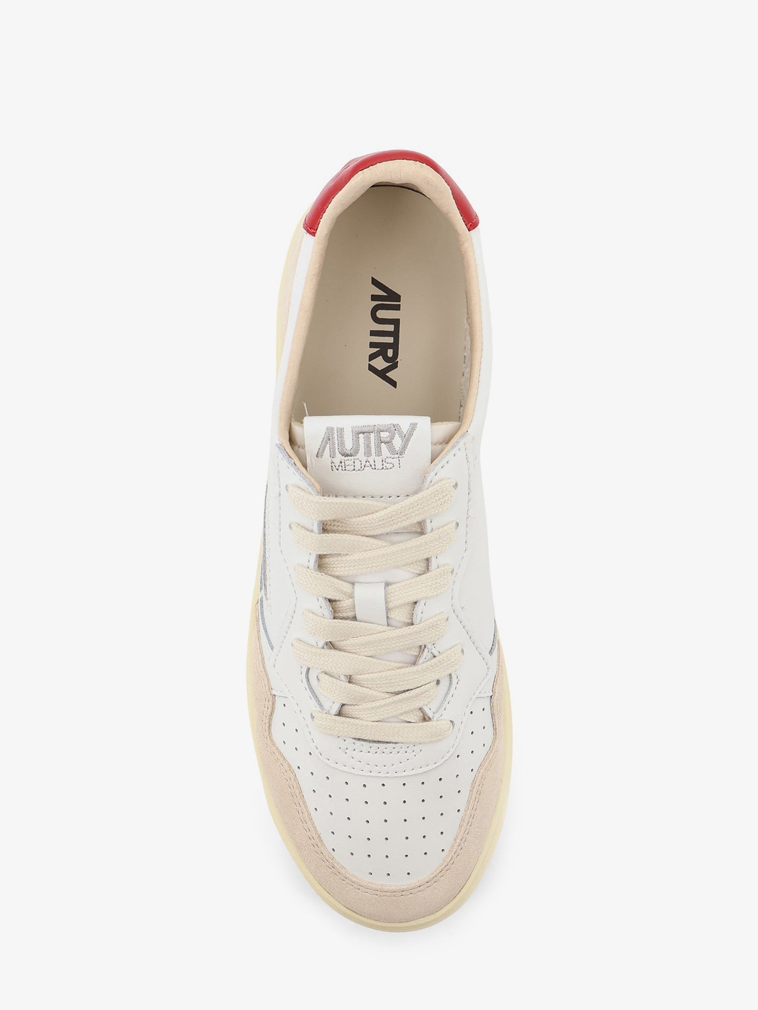 Autry - Medalist Low leather sneakers with side logo
