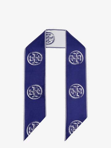 Medallion Logo Ribbon silk tie