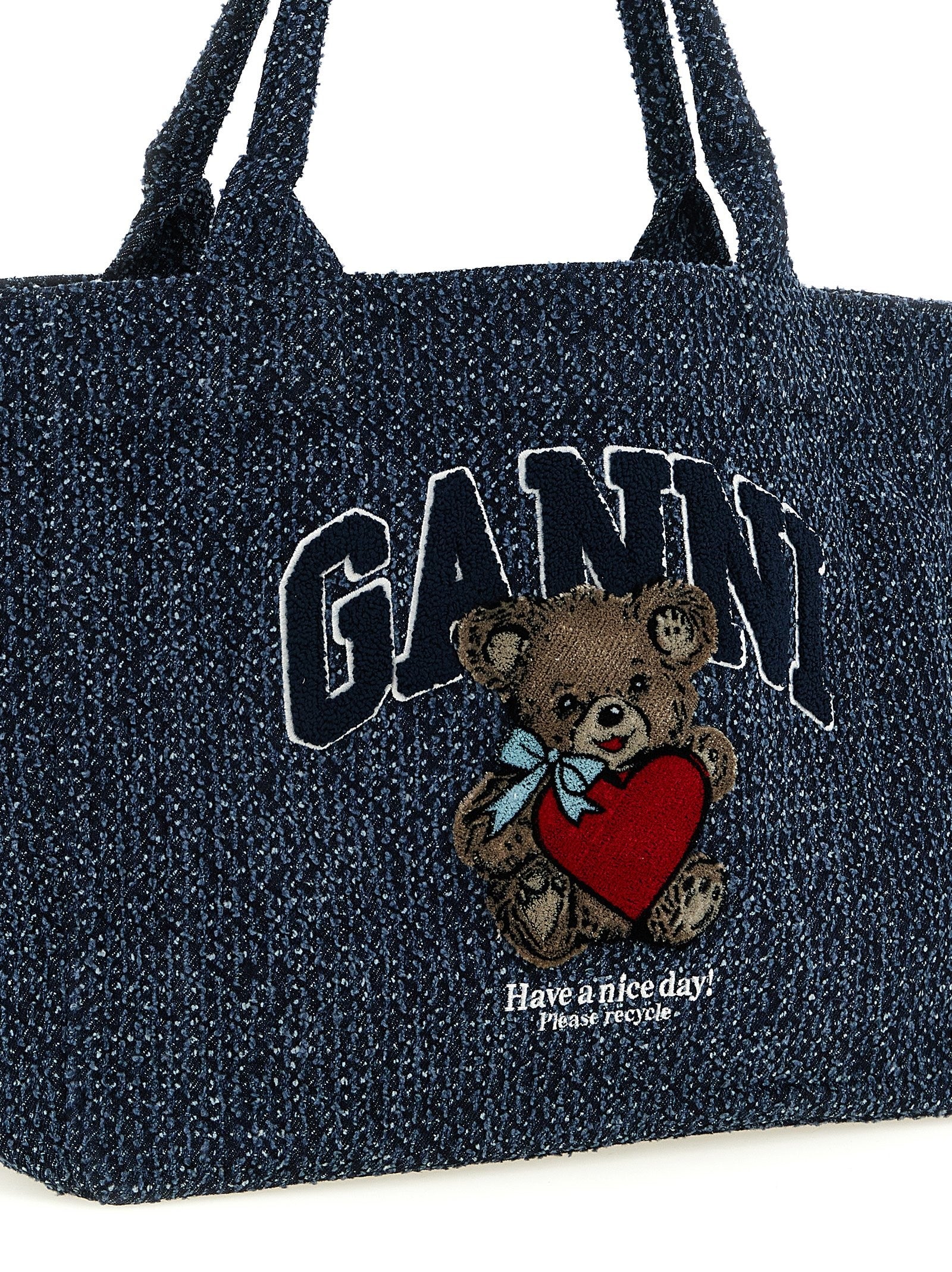 GANNI - Medium 'Bear' shopping bag