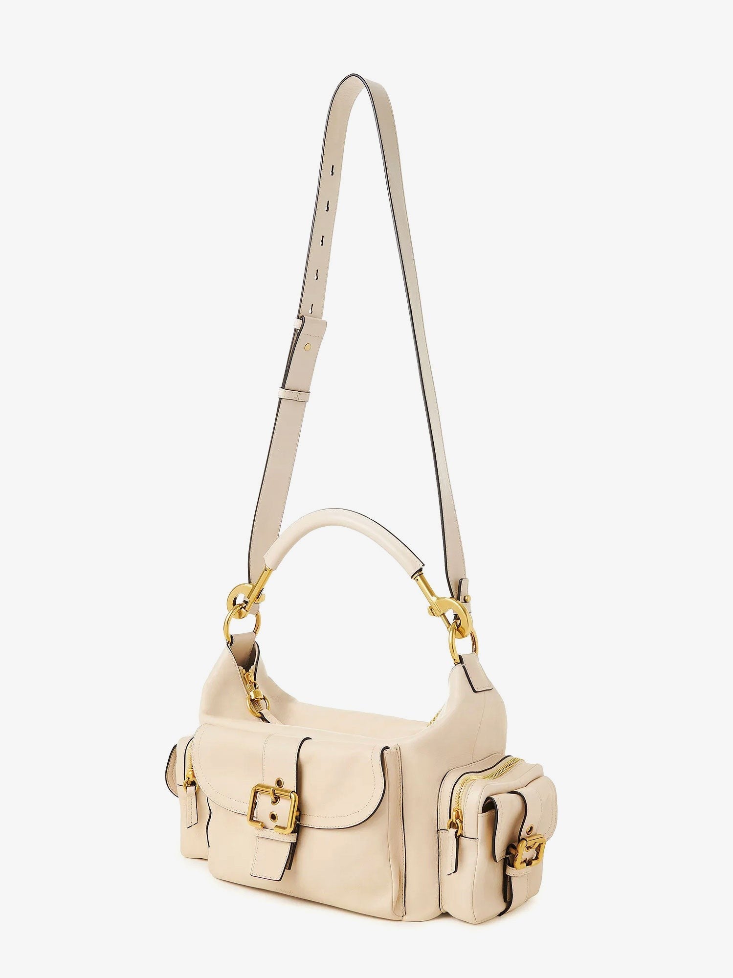 CHLOE' CHLOE' - Medium Double Carry leather shoulder bag