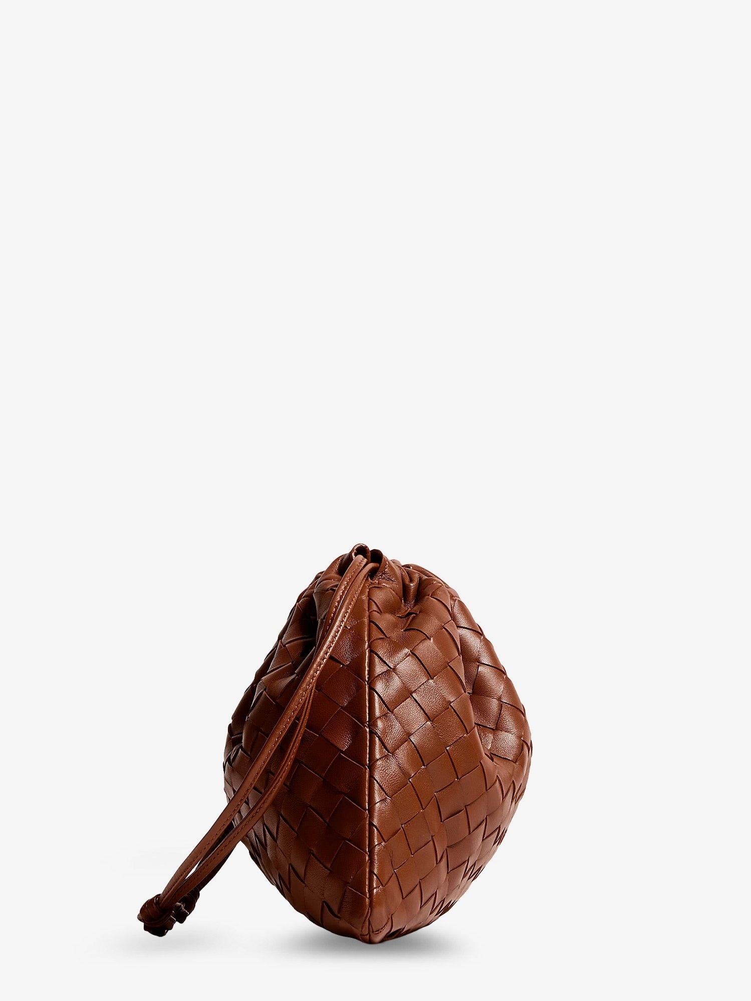 Bottega Veneta - Medium Dustbag leather clutch bag with Intrecciato effect