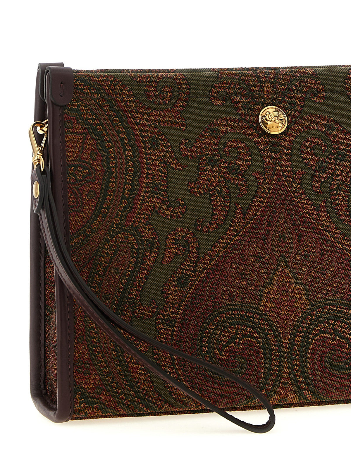 Etro - Paisley pattern clutch bag