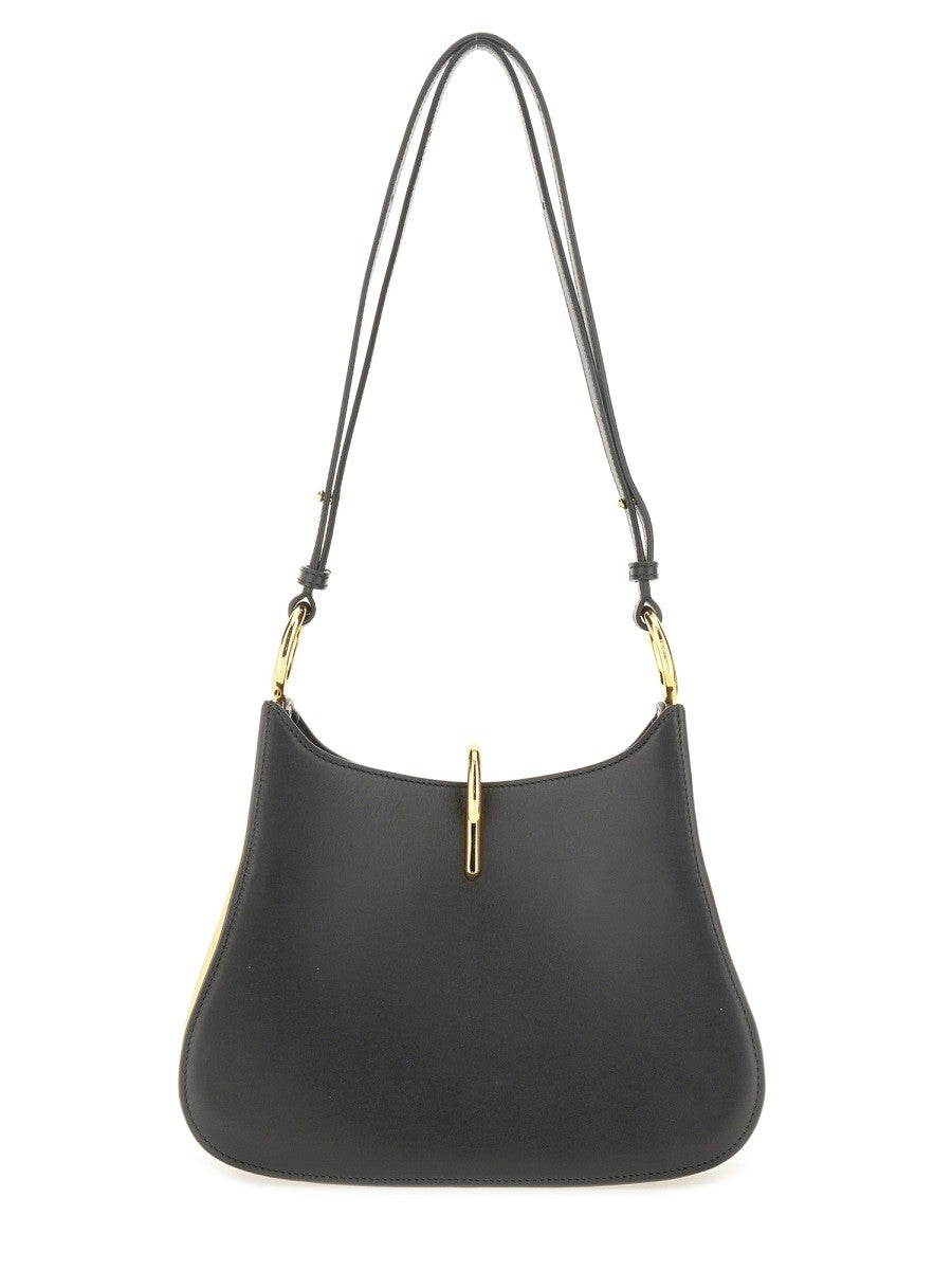 MEDIUM LEATHER RING BAG