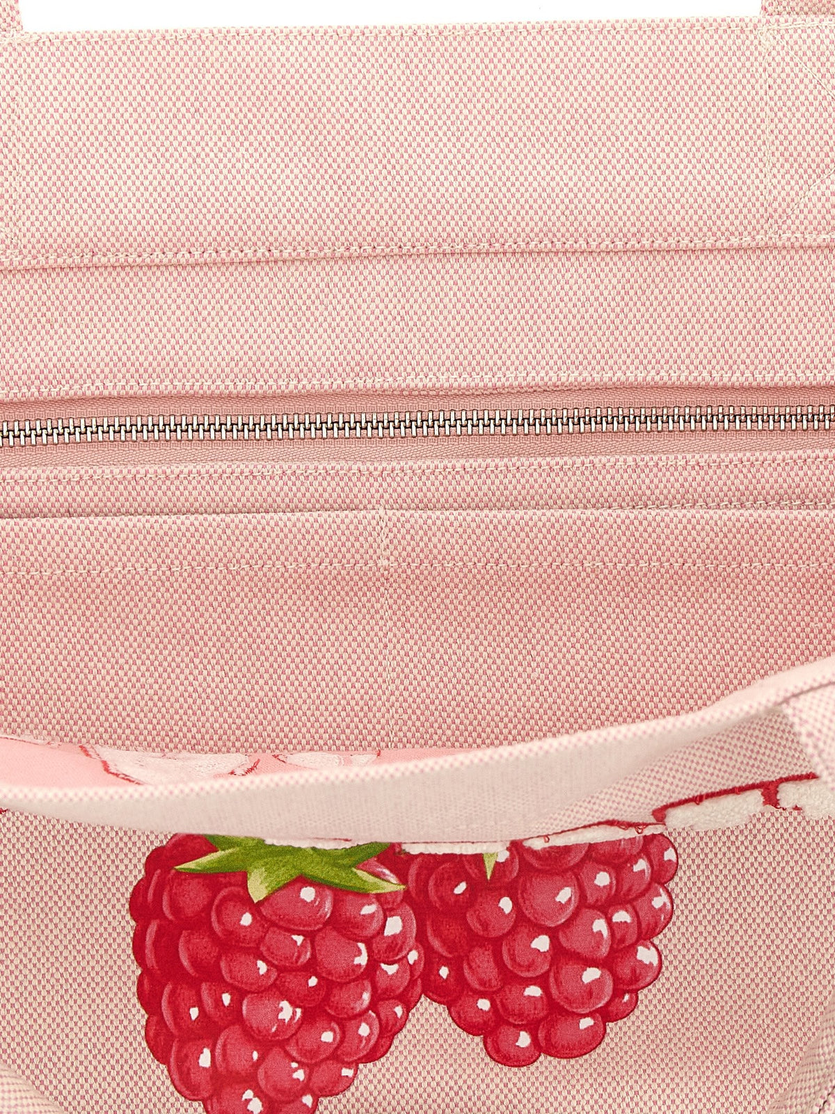 GANNI - Medium 'Raspberry' shopping bag