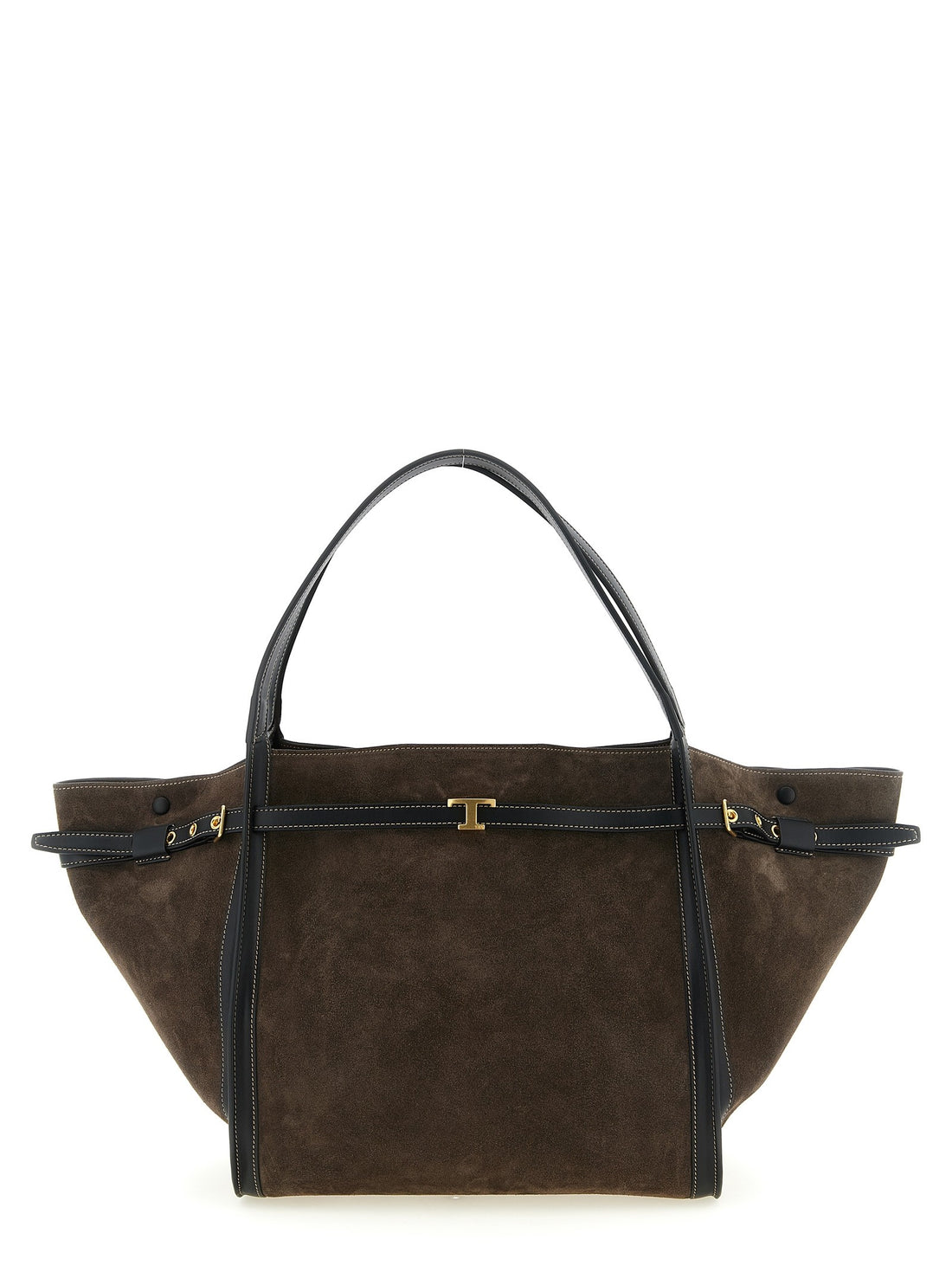 TOD'S - Medium 'Tim' shopping bag Brown U