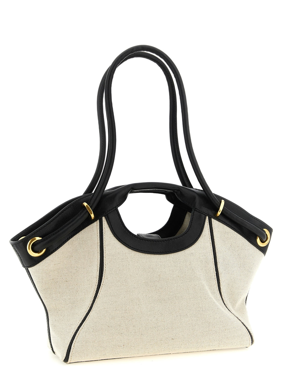 Balmain - Medium 'Tote' shopping bag White Black U