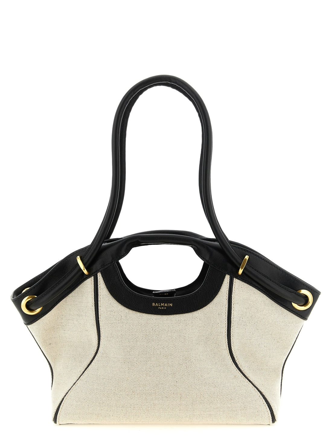 Balmain - Medium 'Tote' shopping bag White Black U
