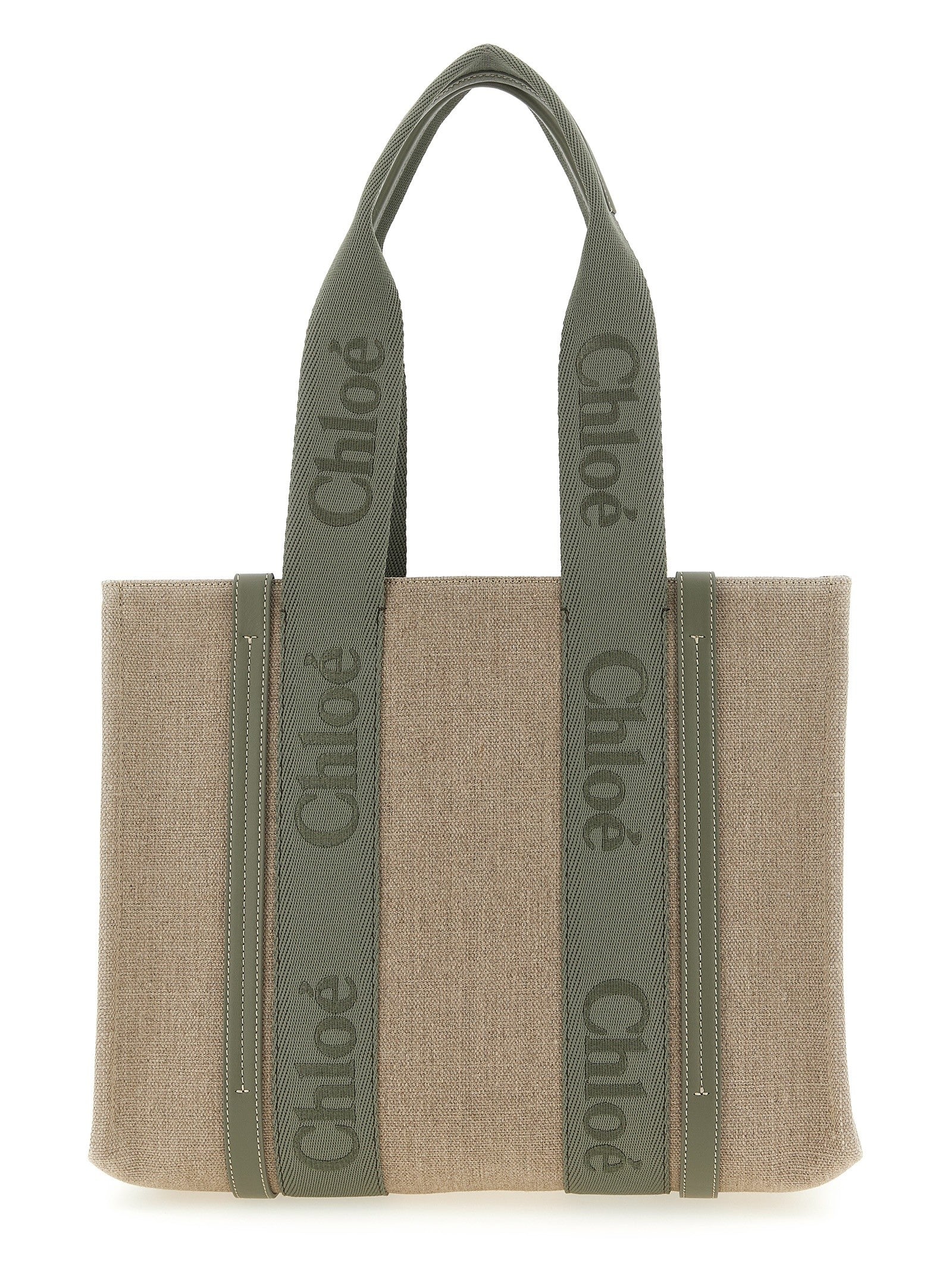 CHLOÉ - Medium 'Woody' shopping bag