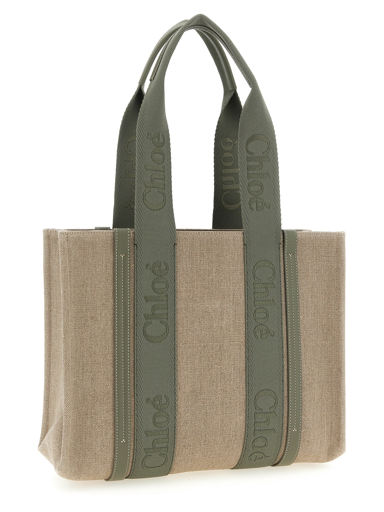 CHLOÉ - Medium 'Woody' shopping bag