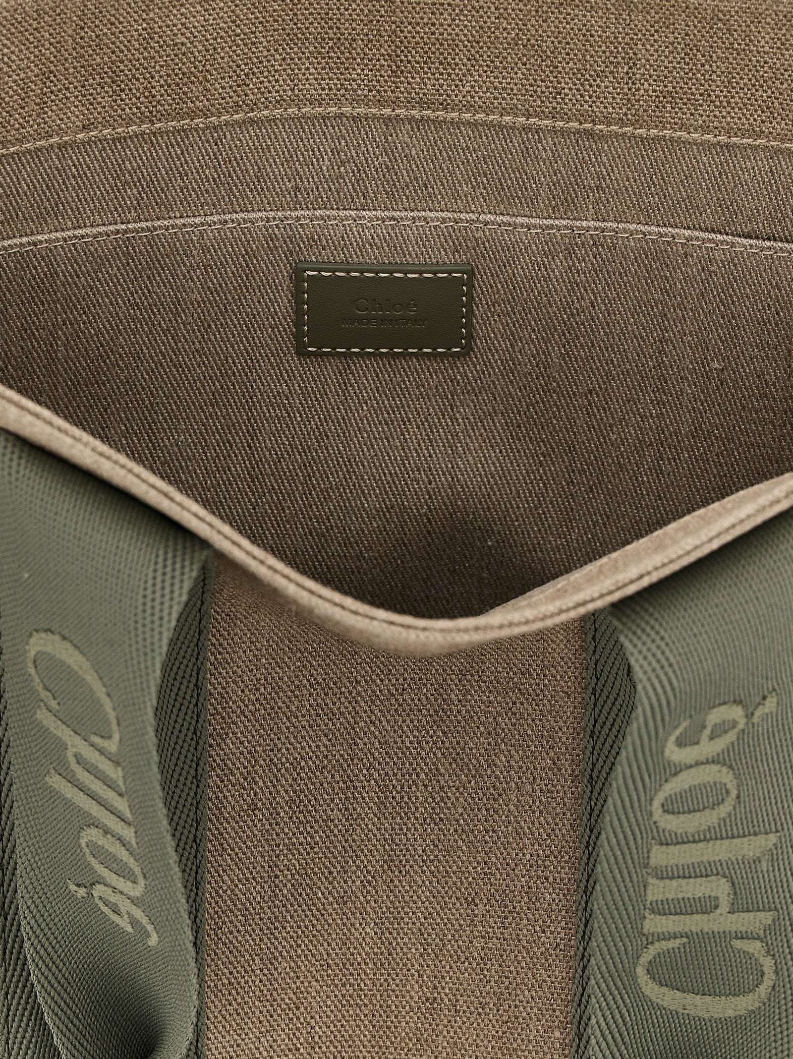 CHLOÉ - Medium 'Woody' shopping bag