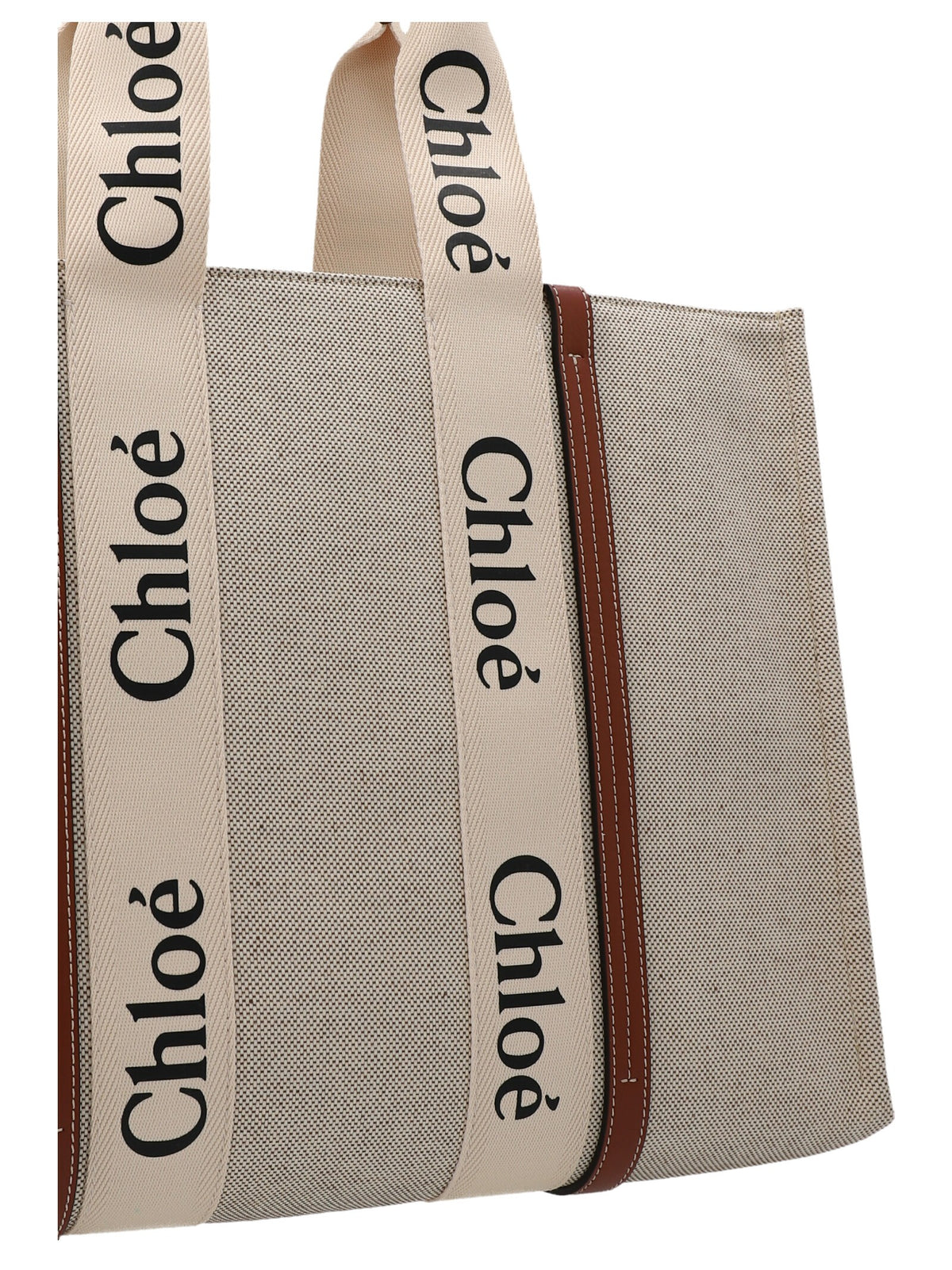 CHLOÉ - Medium 'Woody' shopping bag