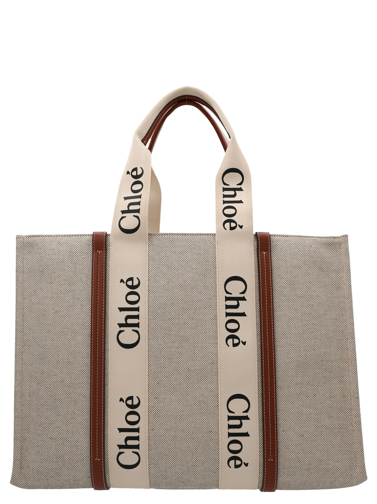 CHLOÉ - Medium 'Woody' shopping bag