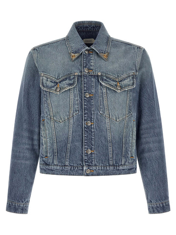 Versace - 'Medusa' denim jacket