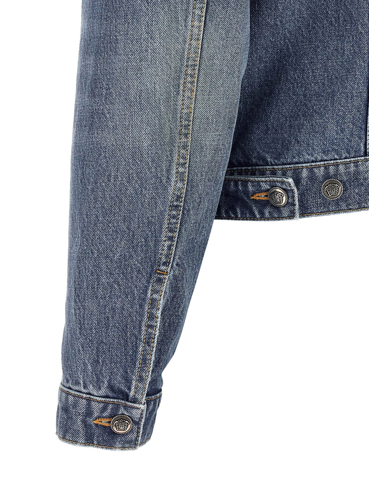 Versace - 'Medusa' denim jacket