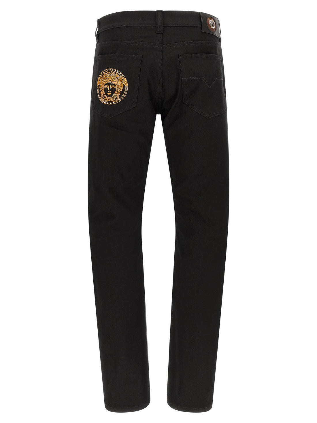 Versace - Medusa embroidery jeans Black 34