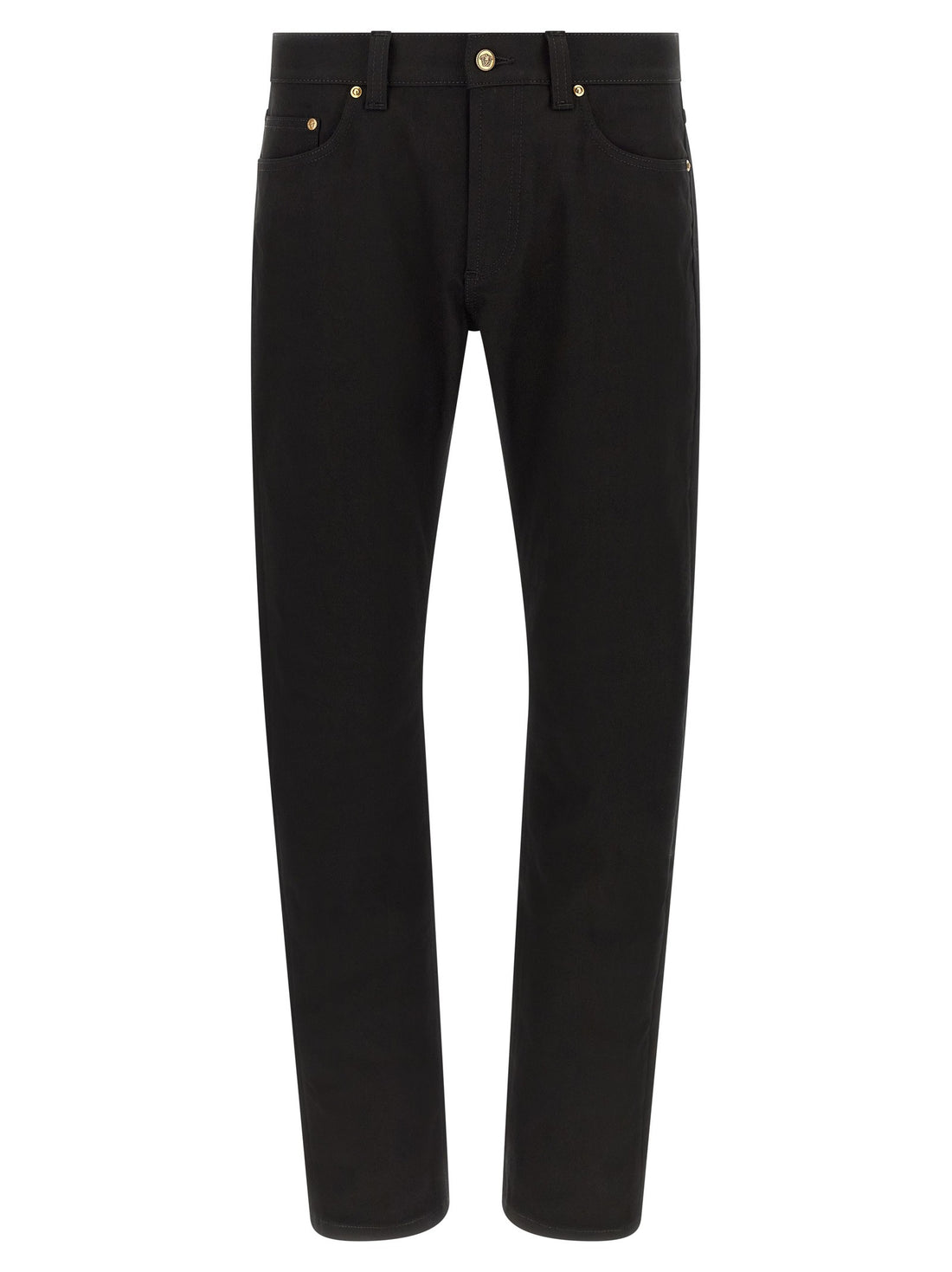 Versace - Medusa embroidery jeans Black 34