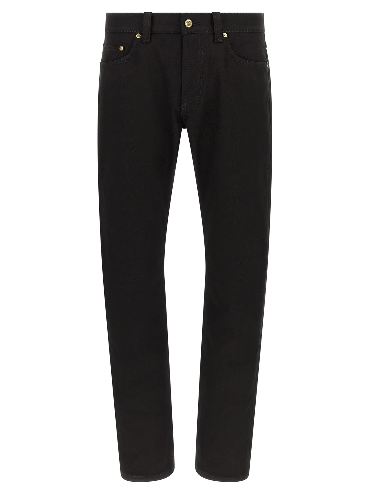 Versace - Medusa embroidery jeans Black 34