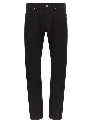 Versace - Medusa embroidery jeans Black 34