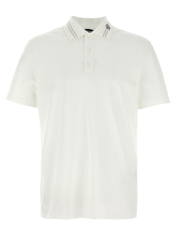 Versace - 'Medusa embroidery' polo shirt White